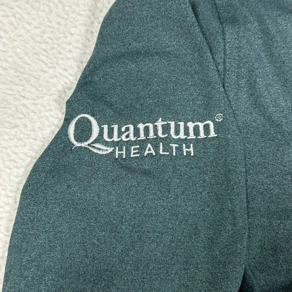 Rhoback Quarter Zip Pullover Mens Large Green NWT The Ponderosa Performance Golf - Picture 3 of 5